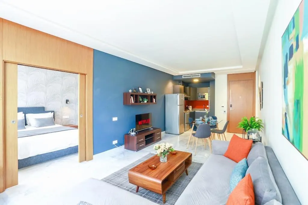 Appartement #23 New Charming Casablanca Retreat/Keyless Door